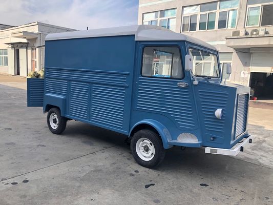 Electric Food Truck High Capacity Coffee Vending Trailer for Vegetable Processing Plant