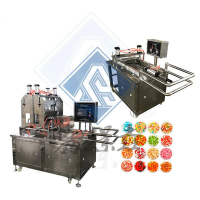 Retail Candy Production Line Automatic Bear Gummy Making Machine for Lollipop and Jell