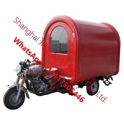 JY-FR220B Shanghai Mobile Kiosk Cabin Food Trailer with 220v Voltage and 1.5kw Power