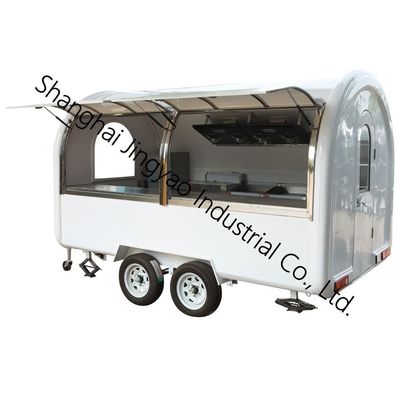 Boiler Fibre Glass Australia Standard Street Fast Mobile Food Cart Truck Trailer with Kitchen