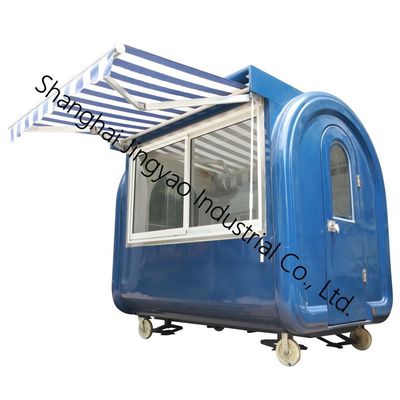 Boiler Fibre Glass Australia Standard Street Fast Mobile Food Cart Truck Trailer with Kitchen
