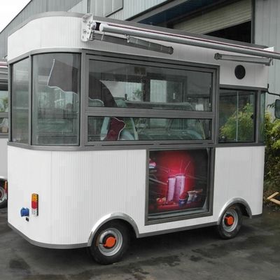 Electric System Lights Customized Pizza Coffee Ice Cream Food Trailer Truck with Ce