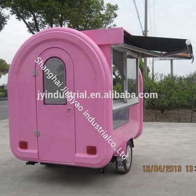 Electric System Lights Customized Pizza Coffee Ice Cream Food Trailer Truck with Ce