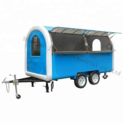 Street Vending Carts Customized Color and External Stickers Customized from Customers