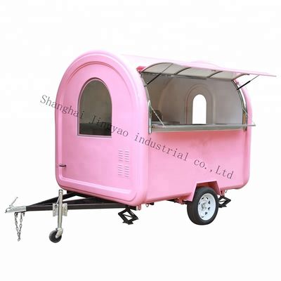 Street Vending Carts Customized Color and External Stickers Customized from Customers