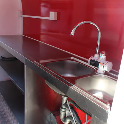 Convenient L380 x W160 x H235cm Electric Food Truck Ideal for Street Snacks and Donuts