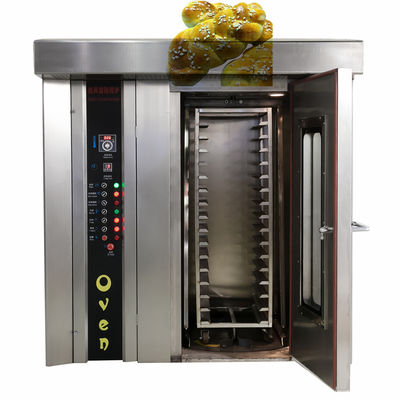 CE Certified Small Automatic Bakery Rotary Oven for Baking Bread Pizza Meat Baguette