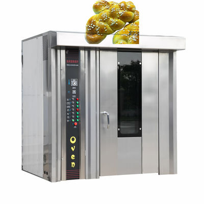 1500 KG Diesel Rotary Baking Oven for Bread Pizza Meat Baguette Fast and Even Heating