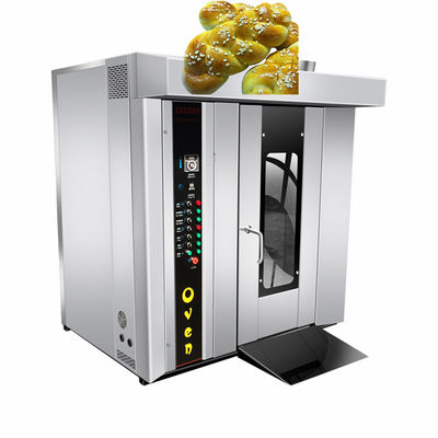 1500 KG Diesel Rotary Baking Oven for Bread Pizza Meat Baguette Fast and Even Heating