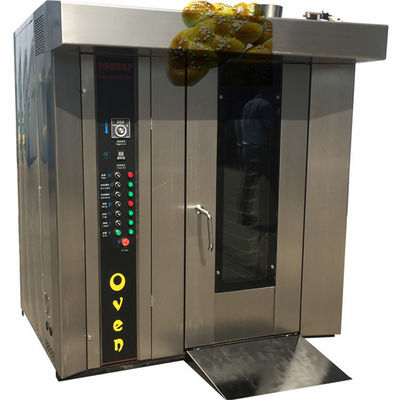 1500 KG Diesel Rotary Baking Oven for Bread Pizza Meat Baguette Fast and Even Heating