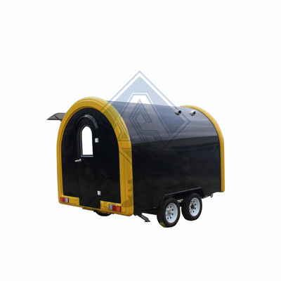 Outdoor Street Vending Double Axles Customized Food Snack Truck with Equipment