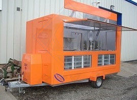 200set Coffee Van Beer Bar Electric Tricycle Food Truck with Vending Snack Function