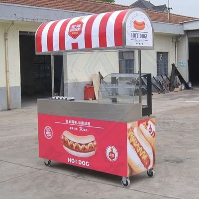 Commercial Food Carts Customized Food Truck with Full Kitchen and Top Deck