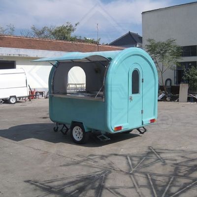 Stainless Steel Electric Mobile Kitchen Food Truck for Fully Equipped Cart