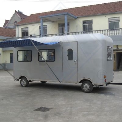 Fully Equipped Kitchen Chinese Food Mobile Cart Customized for Vending Snack Function