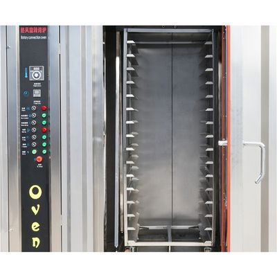 Steam Function Electric Gas Rotary Oven for Baking Bread and Making Cakes