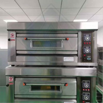 300KG Output Bread Baking Gas 3 Deck 9 Trays Oven for Industrial Bread Production