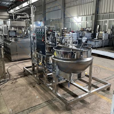 Automatic Gummy Jelly Candy Making Machine for Peanut Candy Production Line 1.5KW
