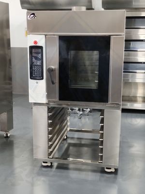 Industrial Electric Rotary Convection Oven for Bakery Capacity 5/8/10/12/15 Trays 250 KG
