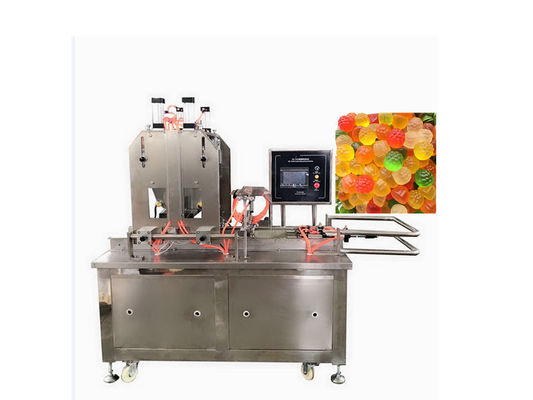 Advanced 1.5KW Automatic Gummy Machine for Bear Lollipop Jelly Candy Production Line