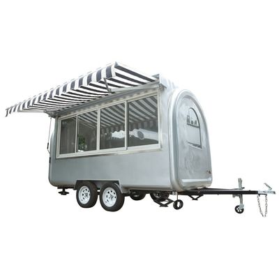 Mobile Store Fast Food Cart CE/Mobile Food Vending Van 220*20*230