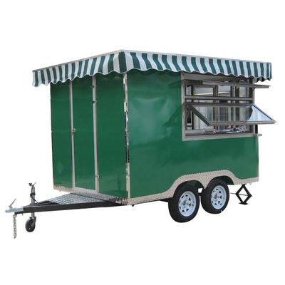 Mobile Store Fast Food Cart CE/Mobile Food Vending Van 220*20*230