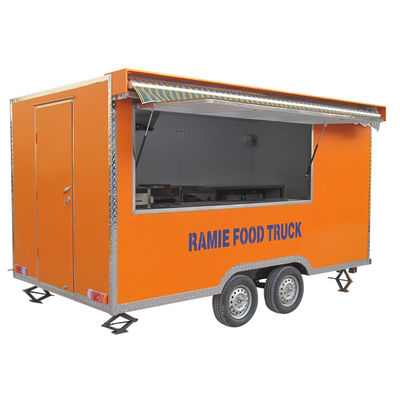 Electric Food Truck in USA Other Trail Hamburger Cart with Optional Food Machines
