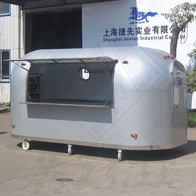 Customized BBQ Kitchen Food Cart with Galvanized Steel and Corn Raw Material