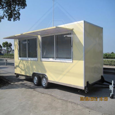 Customized BBQ Kitchen Food Cart with Galvanized Steel and Corn Raw Material