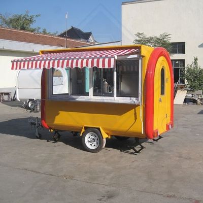Customized BBQ Kitchen Food Cart with Galvanized Steel and Corn Raw Material