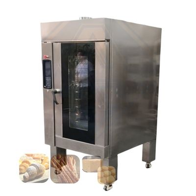 5 Trays Capacity Automatic Bakery Equipment Industrial Convection Oven for Baking Meat