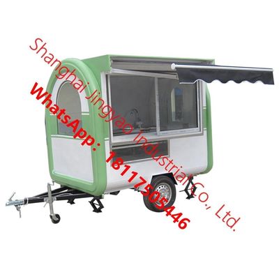 1500kg jy-FR220I Shanghai jy scooter gasoline food trailers ice cream bicycle camper truck