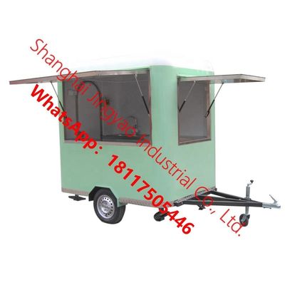 1500kg jy-FR220I Shanghai jy scooter gasoline food trailers ice cream bicycle camper truck