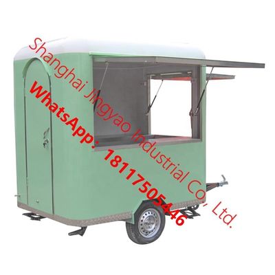 1500kg jy-FR220I Shanghai jy scooter gasoline food trailers ice cream bicycle camper truck