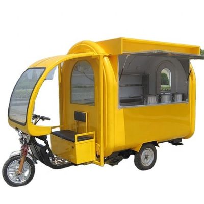 Street Mobile Gas Ice Cream Food Equipment Motorcycle Tricycle for Commercial Catering