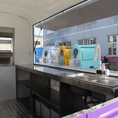 Fully Equipped Food Truck Machinery for Making Snacks Ice Cream and Drinks on the Go