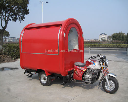 Electrical Food Truck 220V EEC Mobile Food Carts with E-Track Tie-Down Rails and More