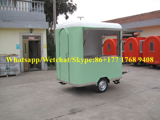 Electrical Food Truck 220V EEC Mobile Food Carts with E-Track Tie-Down Rails and More