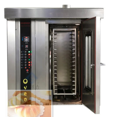 Automatic Pita Bread Baking Function Electric Gas Diesel Rotary Convection Oven 50.5kw