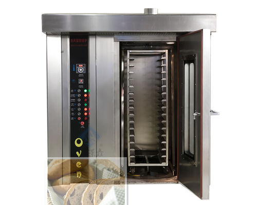32 Trays Fully Automatic Steam Rotary Furnace Perfect for Busy Food Beverage Shops