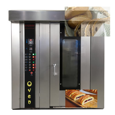 400*600 / 800*600mm Tray Size Gas Rotary Oven for Baking Pita Bread on Automatic Line