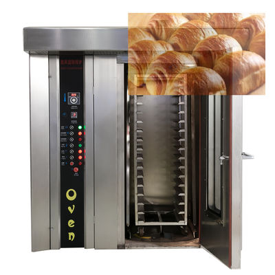 32 Trays Rotary Automatic Industrial Gas Baking Machine for Food Processing Equipment