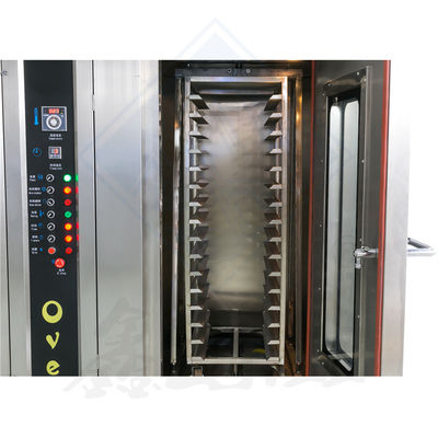 32 Trays Rotary Automatic Industrial Gas Baking Machine for Food Processing Equipment