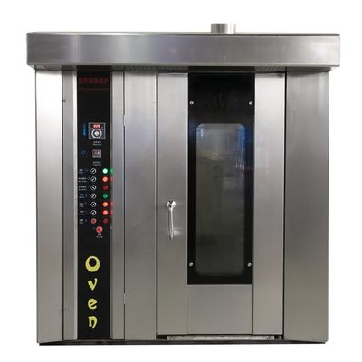 16/32/64 Trays Electric Diesel Gas Rotary Oven for Baking Bread Making Machine