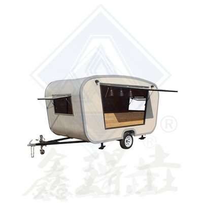 Long Service Life Mobile Food Cart for Outdoor and Indoor Fast Coffee Service