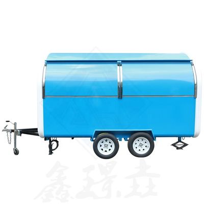 Customized Color Electric Wheel Food Cart for Snow Cones Hotdog Cart Mobile Food Snack Food