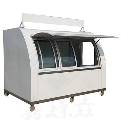 Made Commercial Hot Dog Cart with 285*200*215 Size and Corn Raw Material
