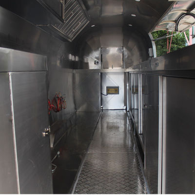 Convenient Vending Cart for Sausage Drinks and Snacks in Fruit Processing Plant