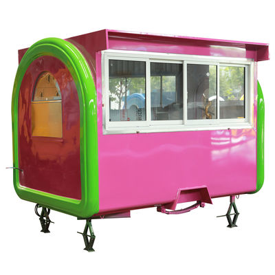 Custom Street Waffle Vending Cart Hot Food Stand Kiosk for 220V Sale