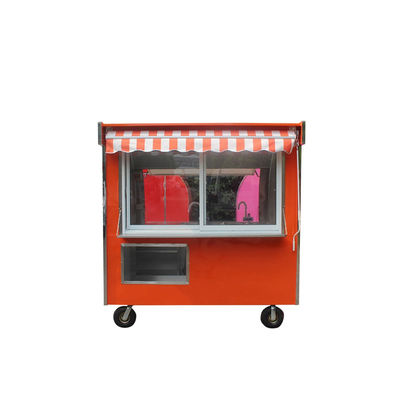 Custom Street Waffle Vending Cart Hot Food Stand Kiosk for 220V Sale